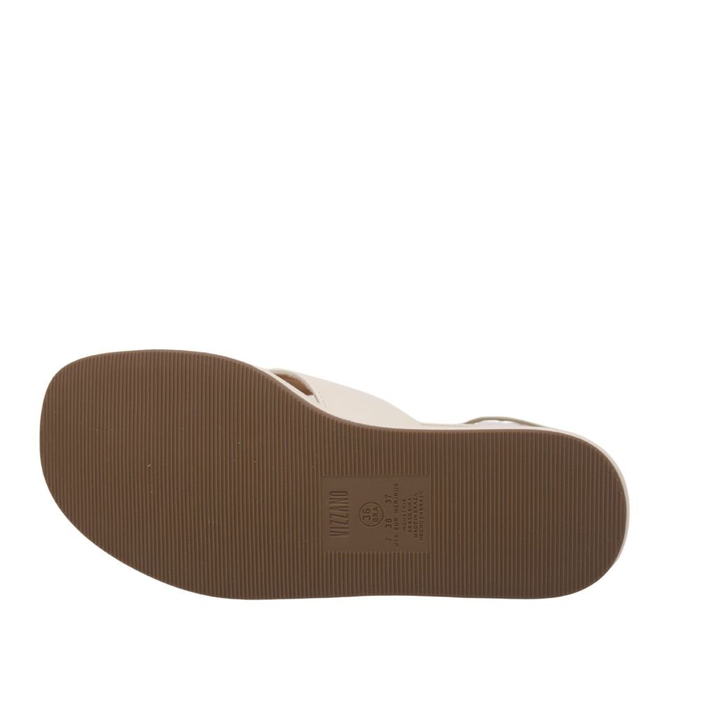Sandália Feminina Flatform Conforto Casual Vizzano 6506.103 Branco 5