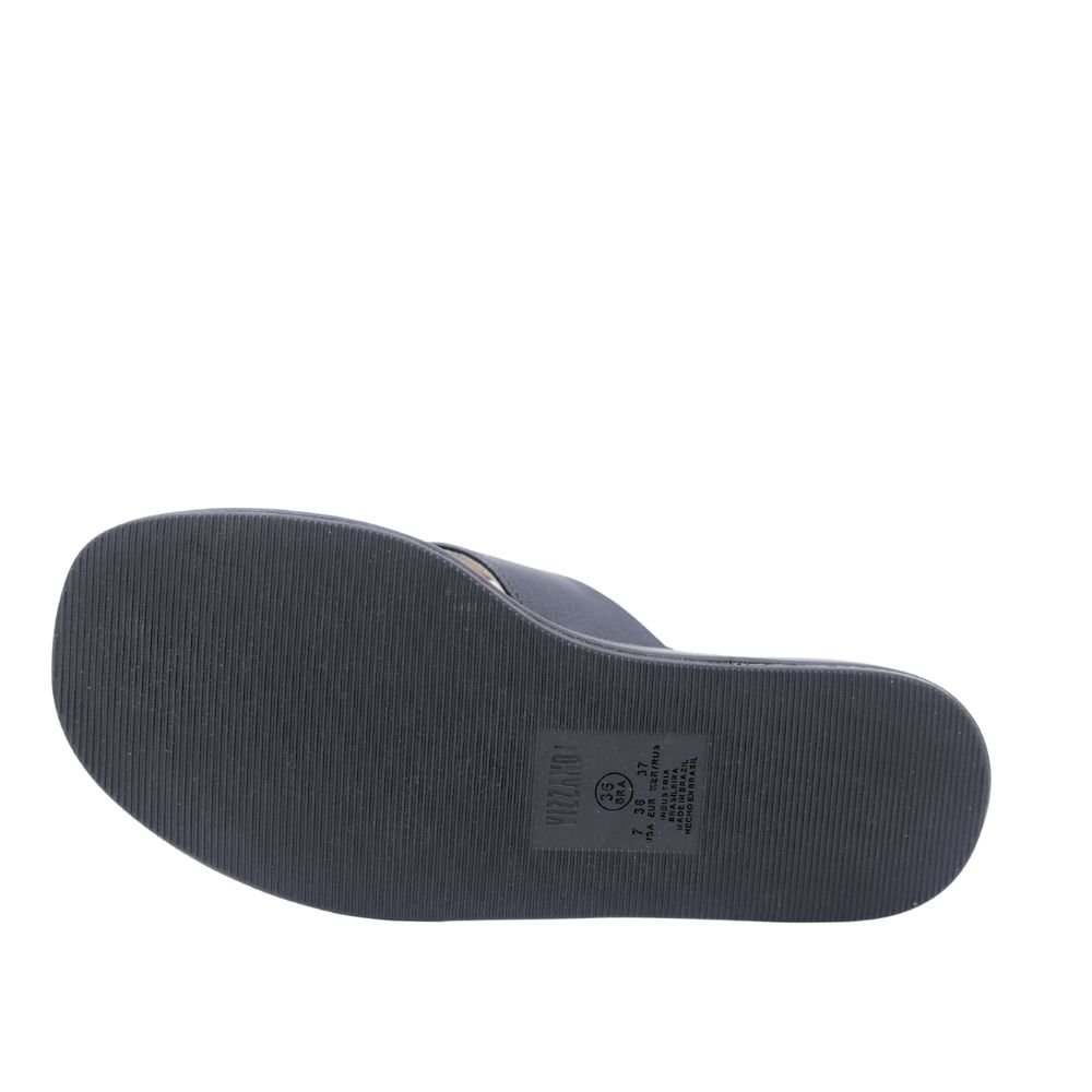 Sandália Feminina Flatform Conforto Casual Vizzano 6506.103 Preto 5