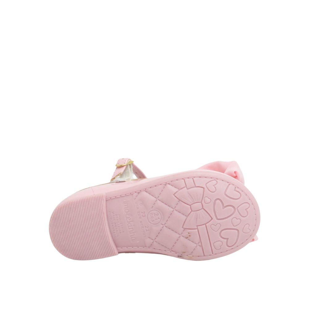 Sapatilha Infantil Menina Boneca Conforto Molekinha 21061057 Rosa 5