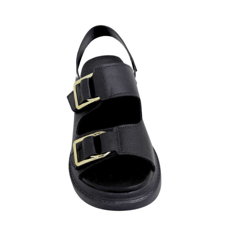 Sandália Feminina Flatform Fivela Conforto Modare 7200.102 Preto 4