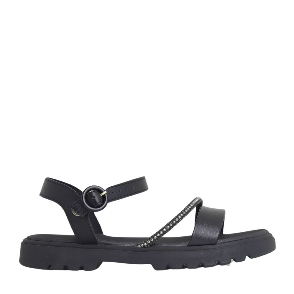 Sandália Infantil Menina Salto Bloco Molekinha 2344.129 Preto 2