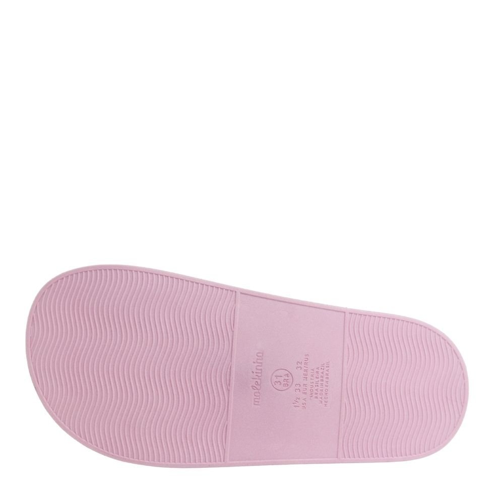 Chinelo Rasteira Menina Glitter Conforto Molekinha 2358.100 Rosa 5