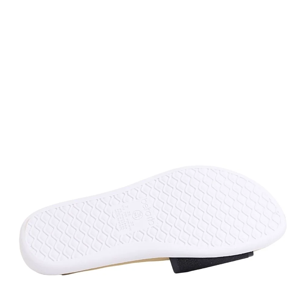 Chinelo Sandália Slide Beira Rio Conforto Glitter 8360.353 Preto 5