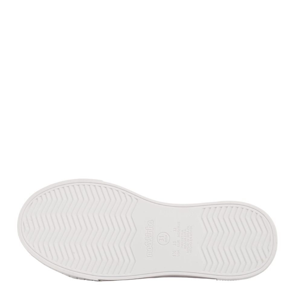 Tênis Infantil Menina Molekinha Brilho Conforto 2565.108 Branco 5
