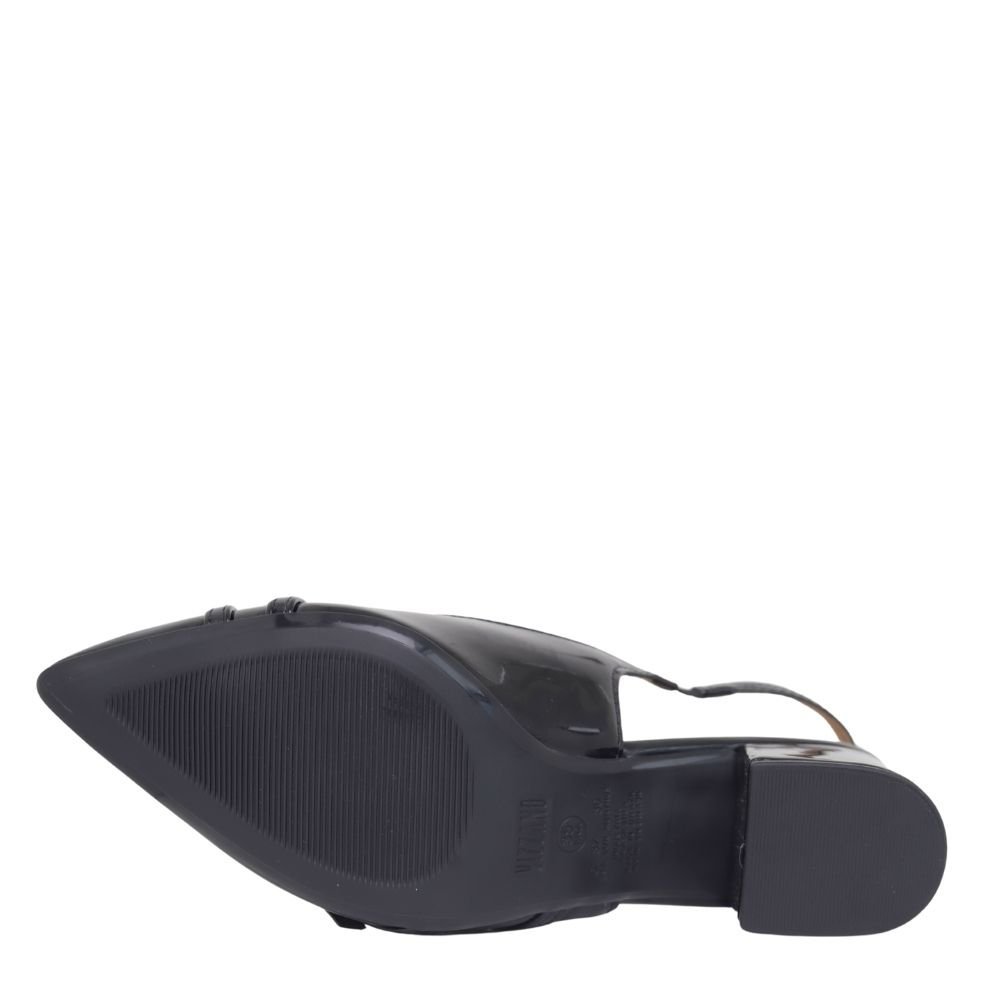 Sandália Feminino Salto Baixo Grosso Bico Fino Vizzano 1220366 Preto 5