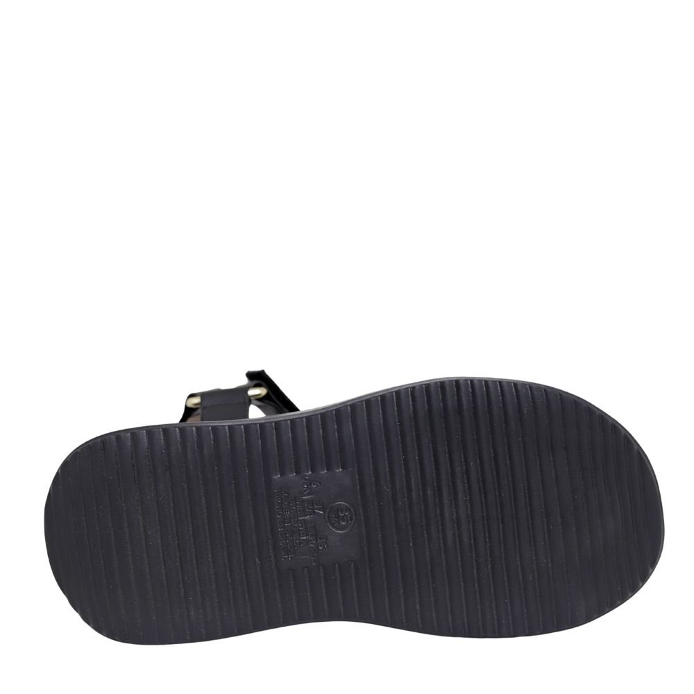 Sandália Papete Anabela Flatform Vizzano Confortavel 6519102 Preto 5