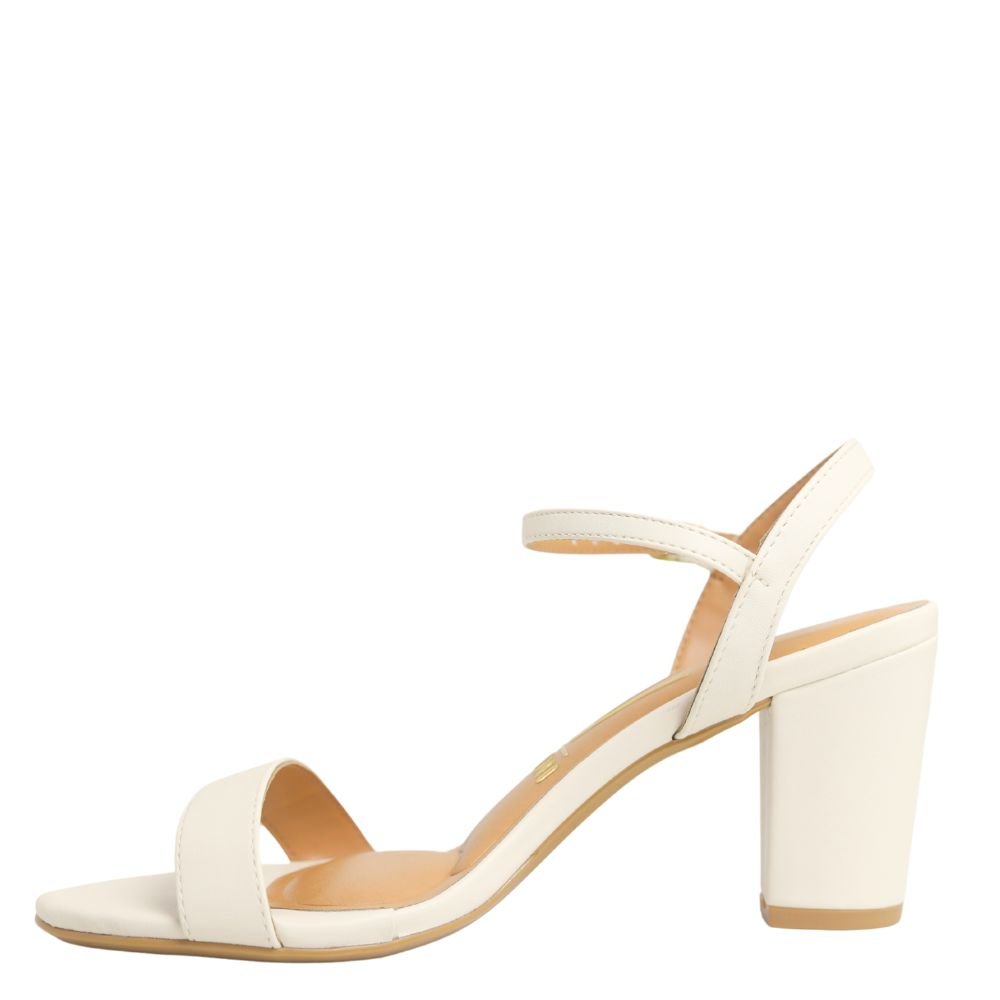 Sandália Feminina Salto Médio Grosso Festa Vizzano 6262.474 Branco 3