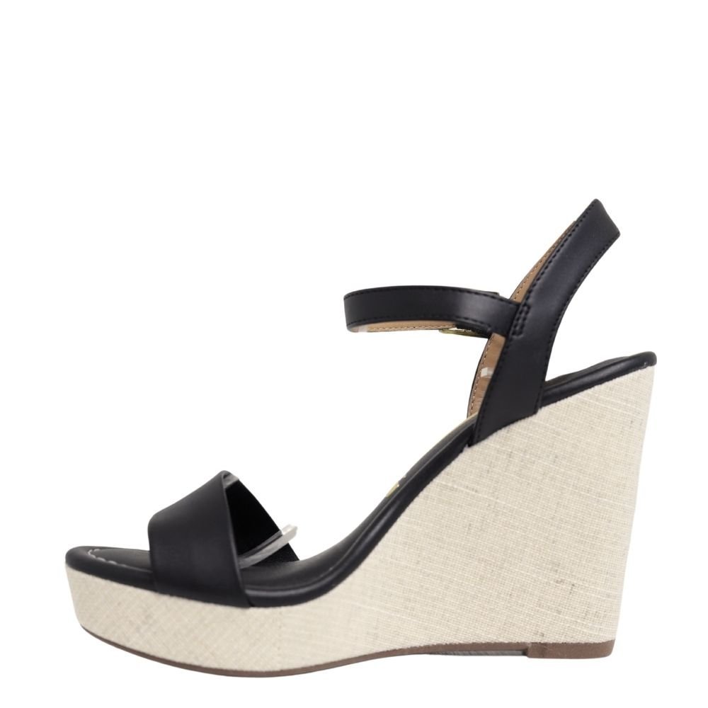 Sandália Feminina Plataforma Anabela Alta Vizzano 6283.2000 Preto 3