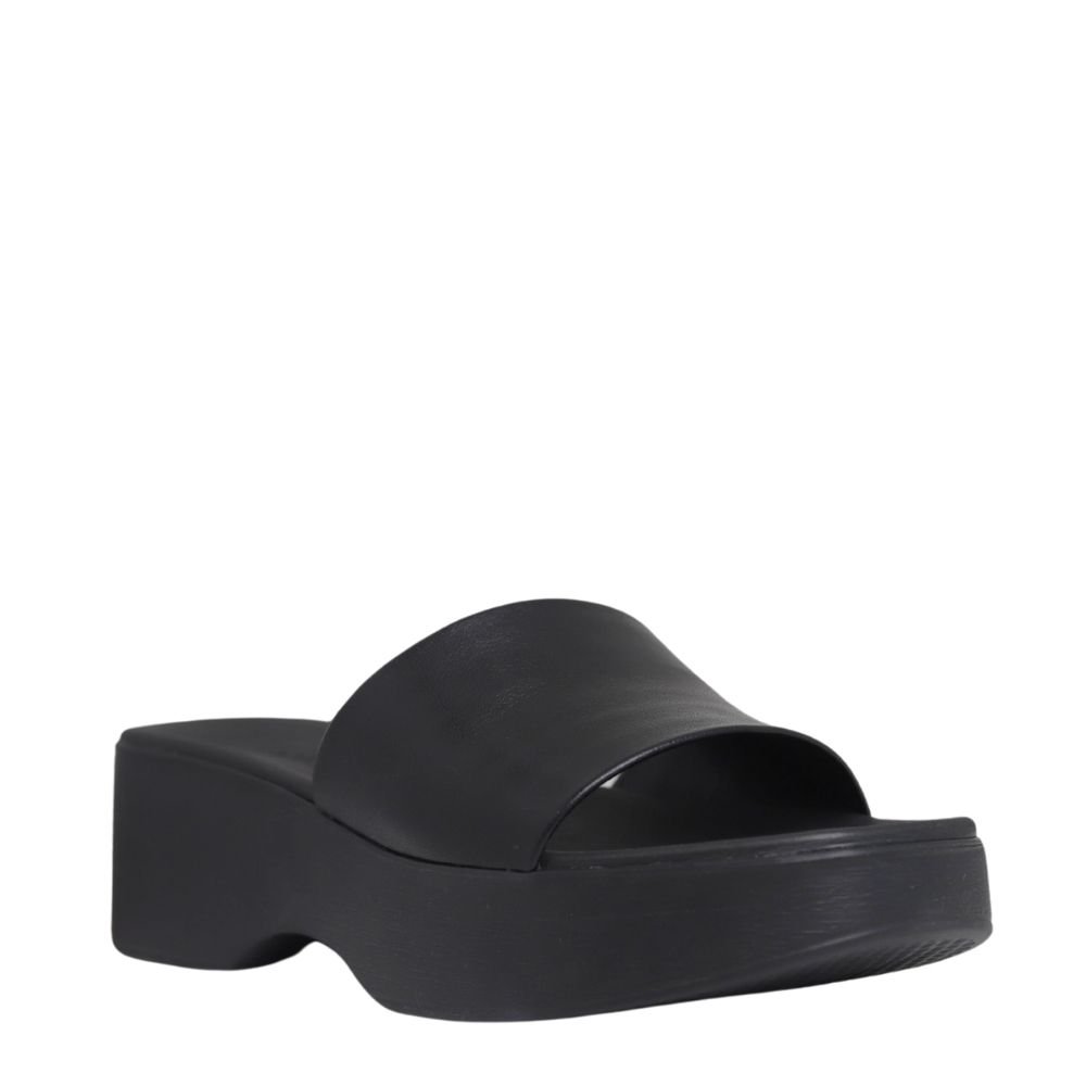 Tamanco Feminino Flatform Sandália Conforto Moleca 5503.100 Preto 4