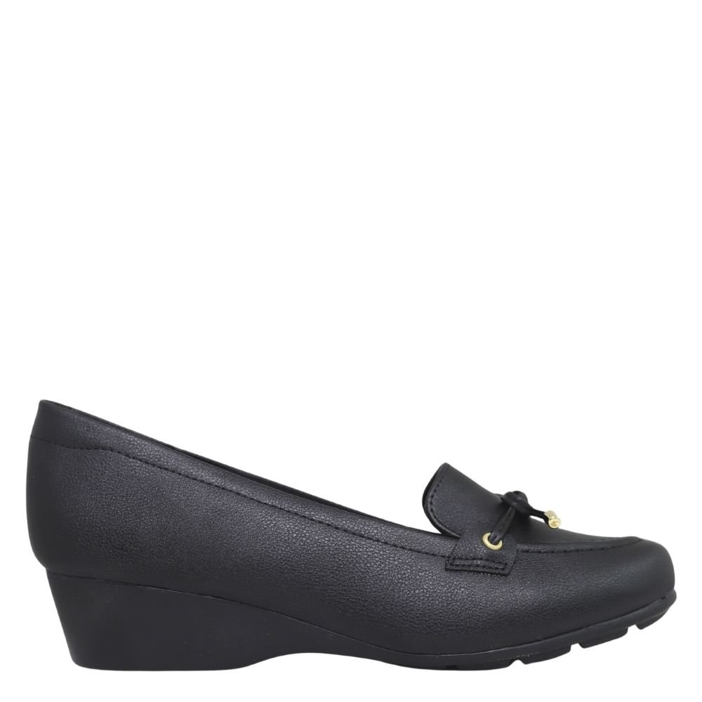 Sapato Casual Anabela Feminino Confortável Modare 7014.288 Preto 2