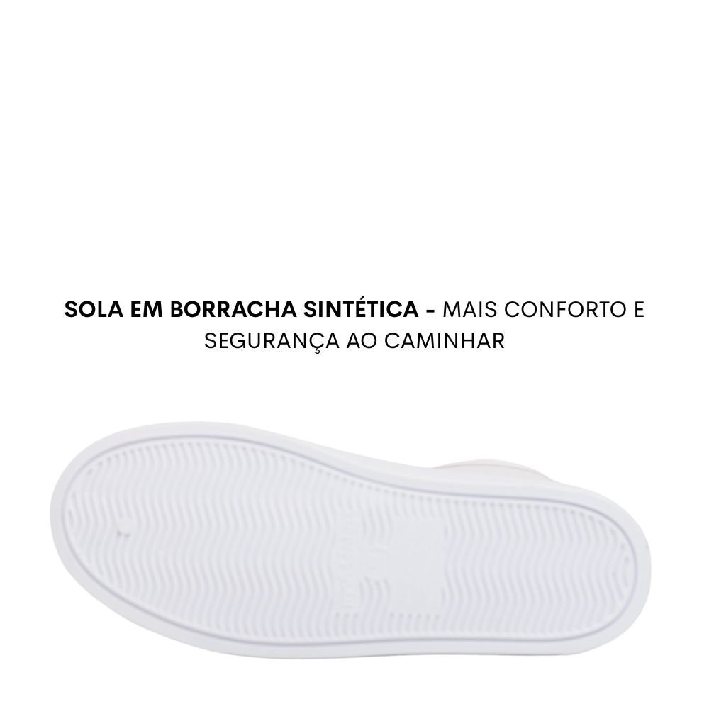 Tênis Infantil Menina Molekinha Pingente Confortável 2524847 Branco 5