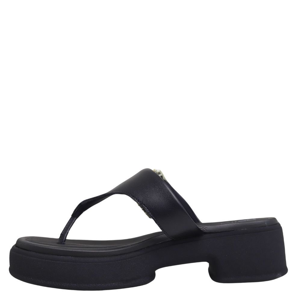 Tamanco Flatform Beira Rio Fivela Conforto Casual 8526.206 Preto 3
