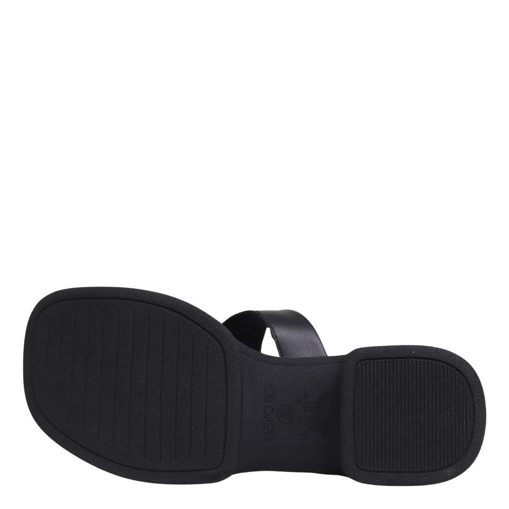 Tamanco Flatform Beira Rio Fivela Conforto Casual 8526.206 Preto 5