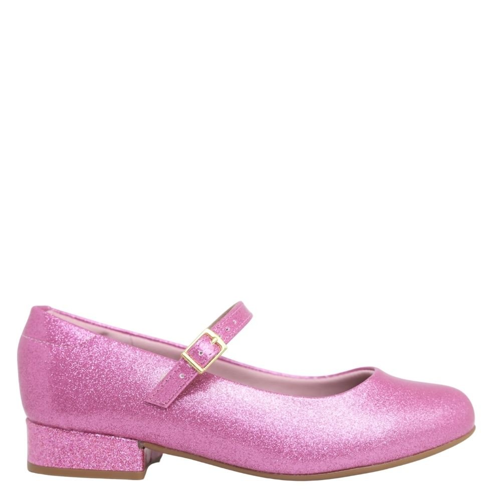 Sapato Infantil Feminino Molekinha Brilho Conforto 2528.101 Rosa 2