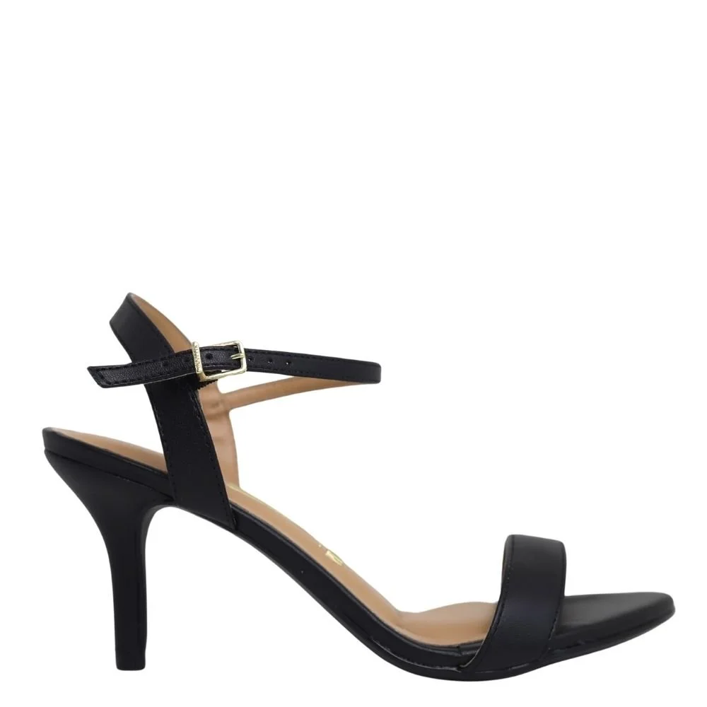 Sandália Casual Feminina Salto Médio Fino Vizzano 6524.102 Preto 2