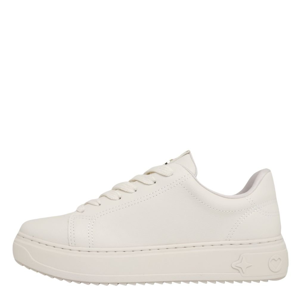 Tênis Feminino Casual Conforto Metalizado Via Marte 055-003 Bege 3