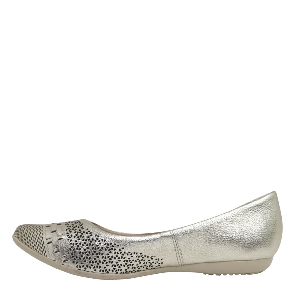 Sapatilha Feminina Bottero Casual Social Conforto 353317 Dourado 2