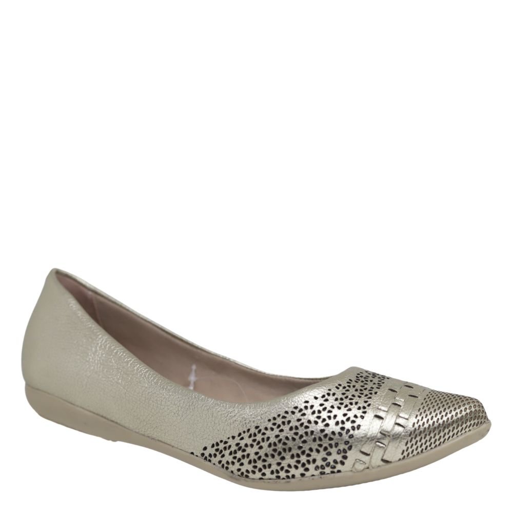 Sapatilha Feminina Bottero Casual Social Conforto 353317 Dourado 3