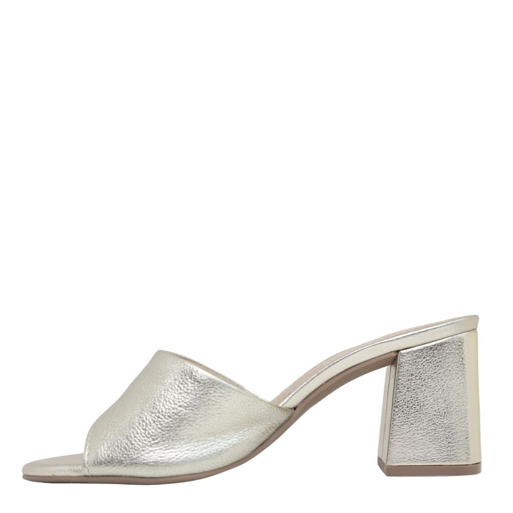 Tamanco Casual Feminino Couro Conforto Bottero 362512 Dourado 3