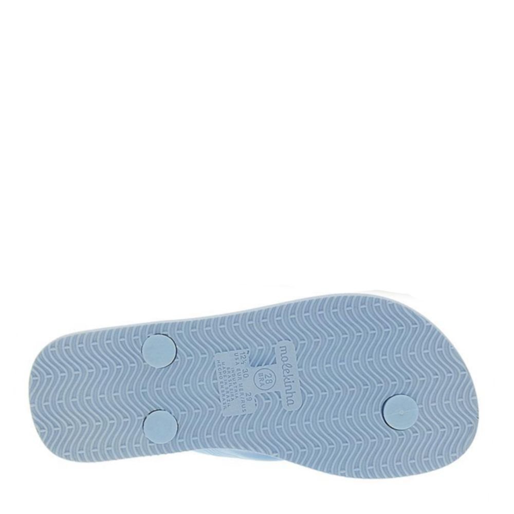 Chinelo Infantil Menina Leve Conforto Molekinha 2364300 Azul 5