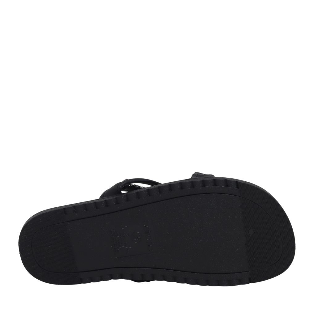 Chinelo Flatform Feminina Beira Rio Brilho Conforto 8529.102 Preto 5