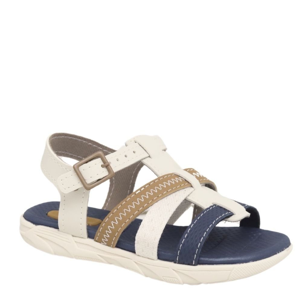 Sandália Menino Infantil Conforto Molekinho 2135.659 Branco 4