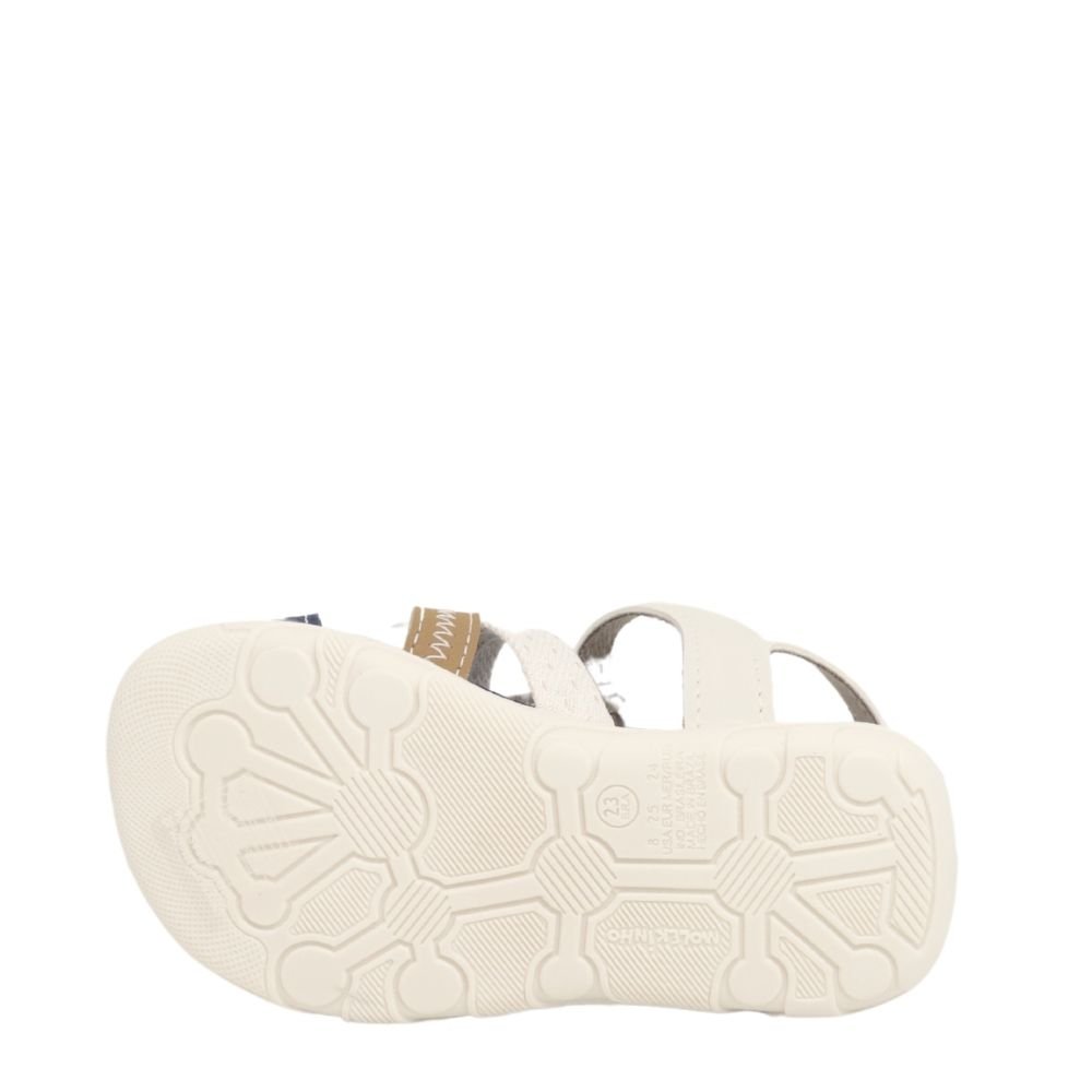 Sandália Menino Infantil Conforto Molekinho 2135.659 Branco 5