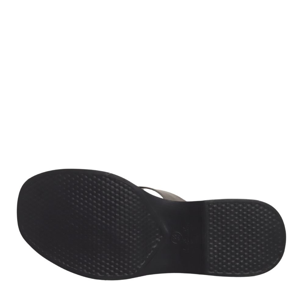 Tamanco Feminino Confortavel Casual Fivela Moleca 5503.107 Cinza 5