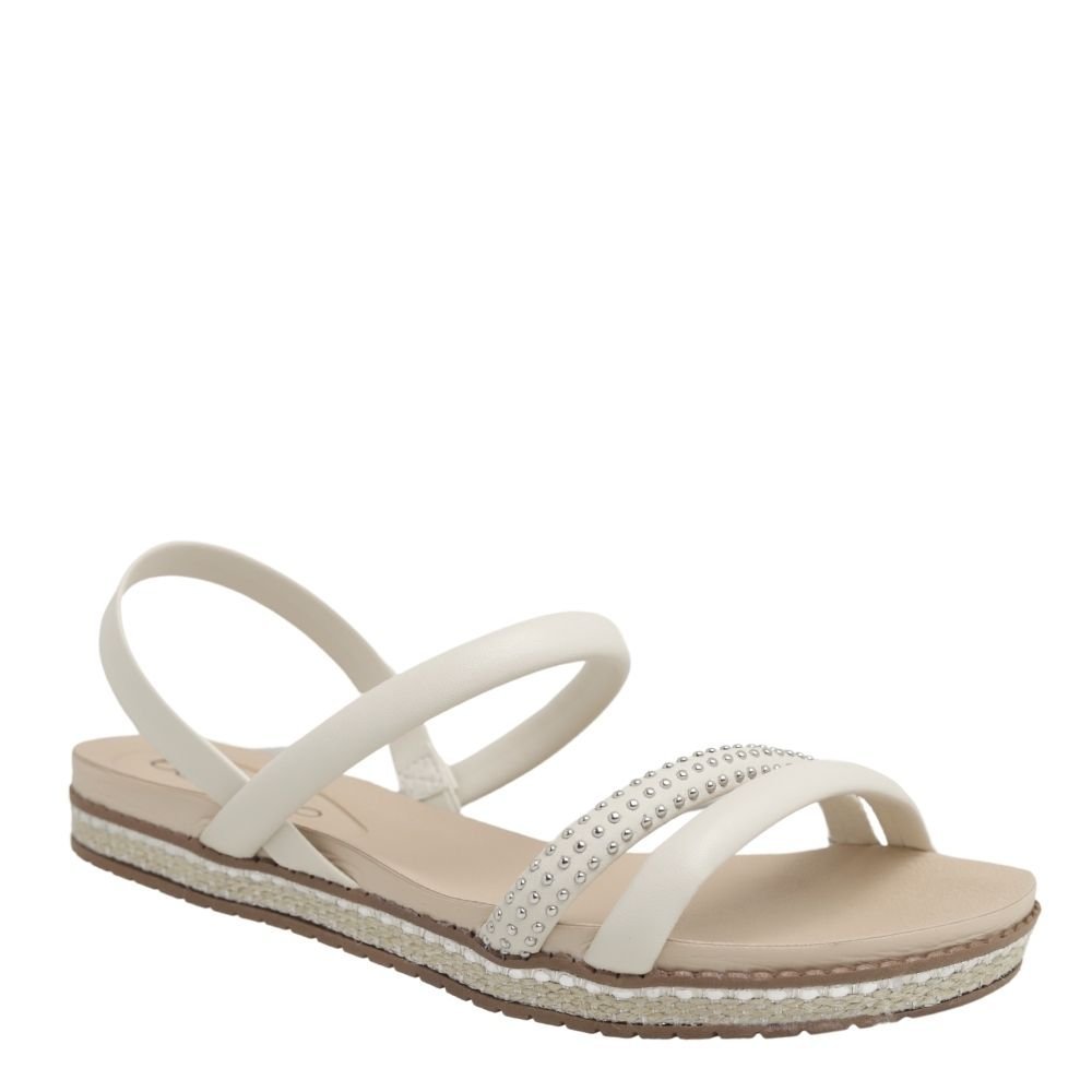Sandália Feminina Beira Rio Strass Flat Conforto 8321.1746 Branco 4