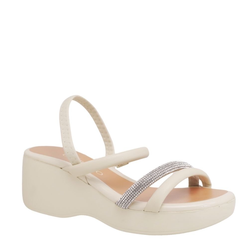 Tamanco Feminino Brilho Plataforma Alto Beira Rio 8455.307 Branco 4