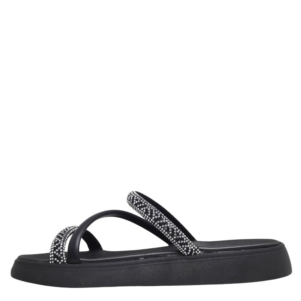 Tamanco Casual Feminino Moleca Confortável Original 5469.121 Preto 3