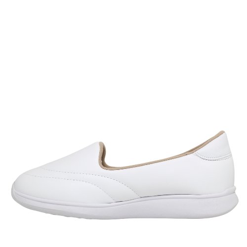 Tênis Feminino Ortopédico Calce Fácil Modare Conforto Casual Branco 3