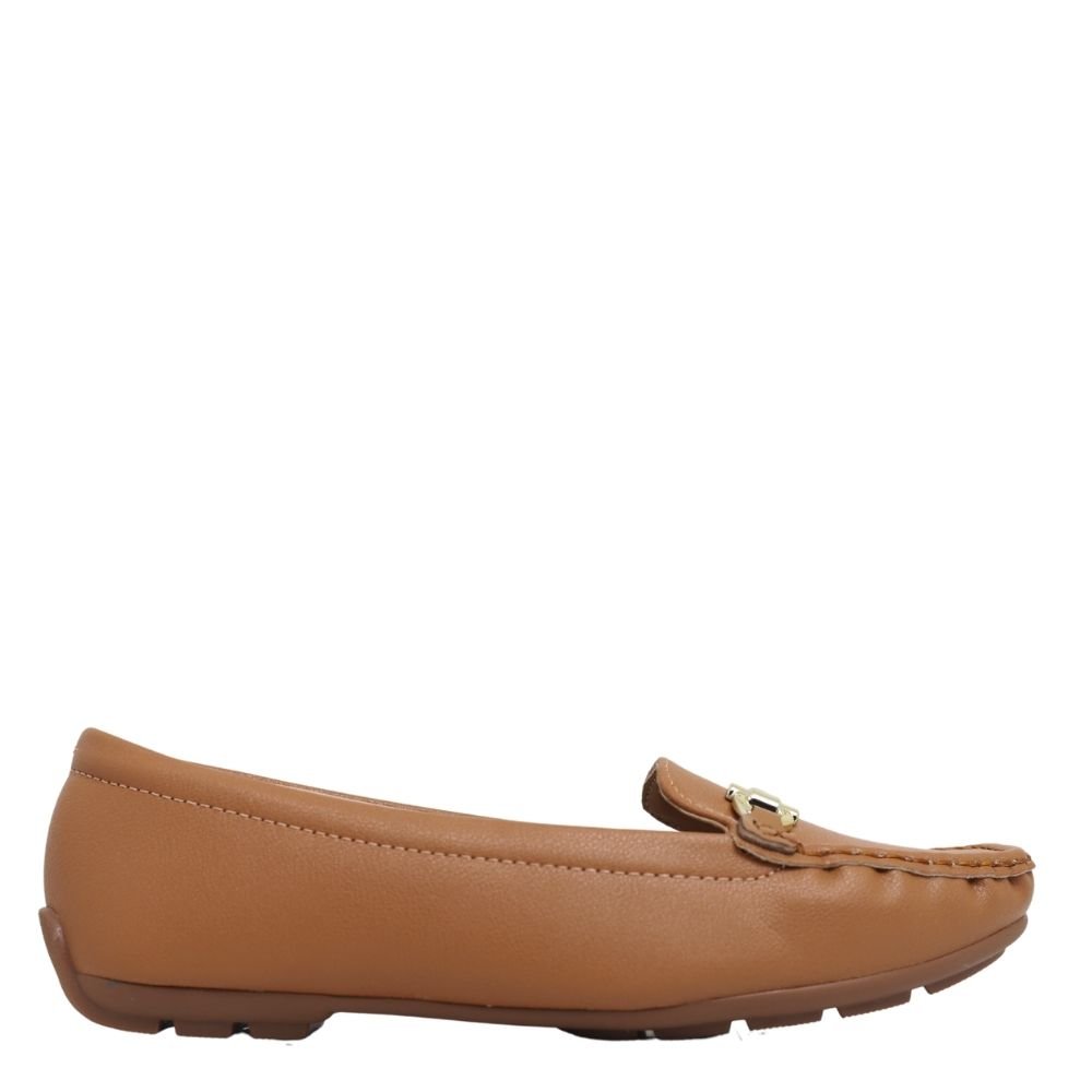 Sapato Mocassim Feminino Modare Fivela Moda Confortável Marrom 3
