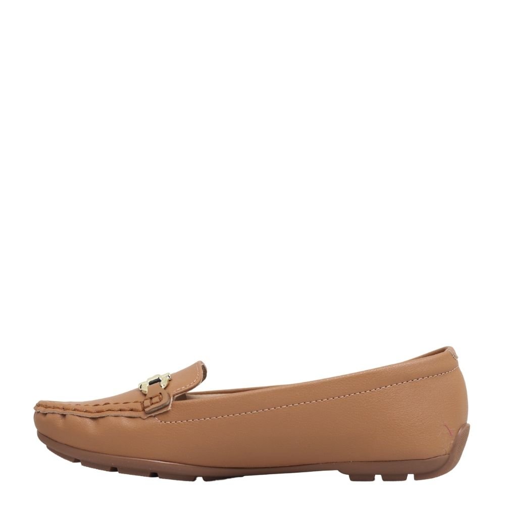 Sapato Mocassim Feminino Modare Fivela Moda Confortável Marrom 4