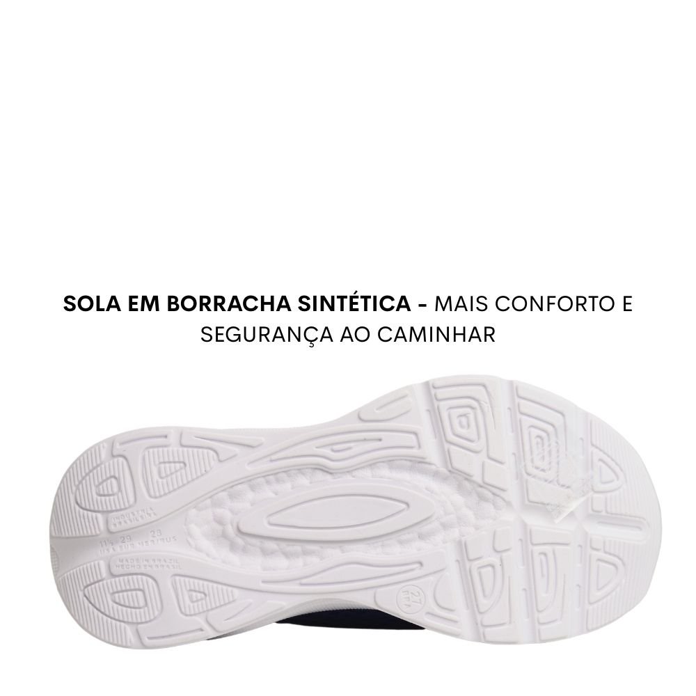 Tênis Menino Infantil Menino Calce Fácil Molekinho 2864100 Azul 5