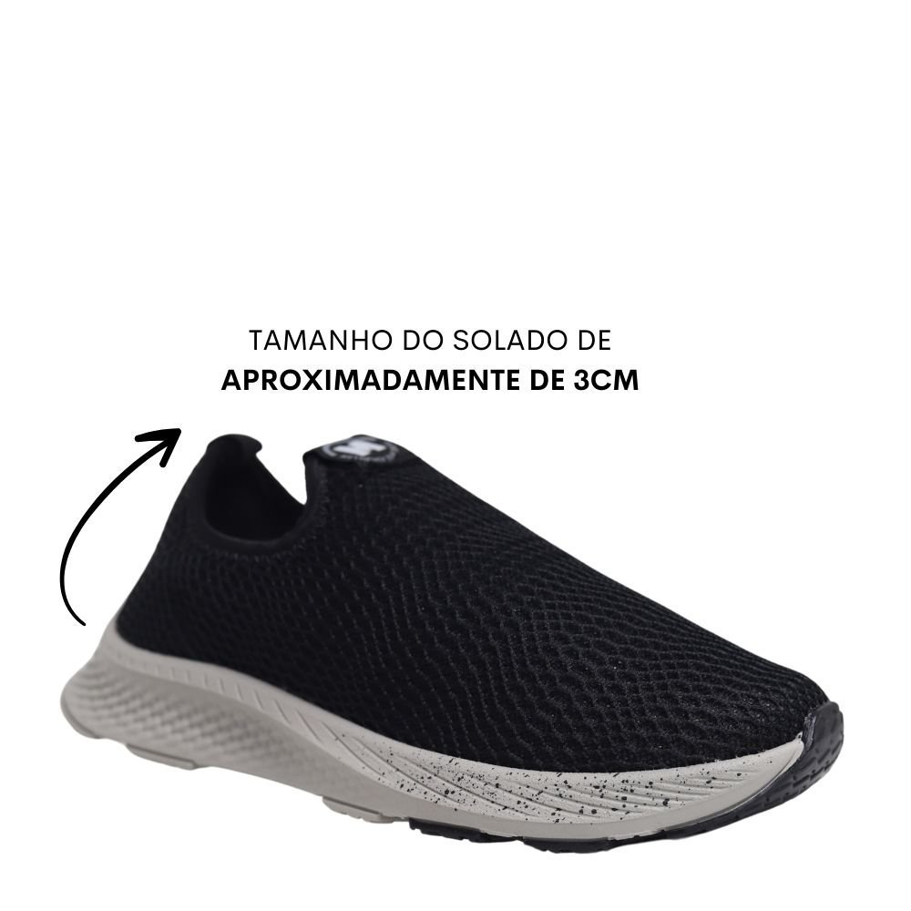 Tênis Infantil Calce Fácil Casual Molekinho Conforto Casual Preto 4