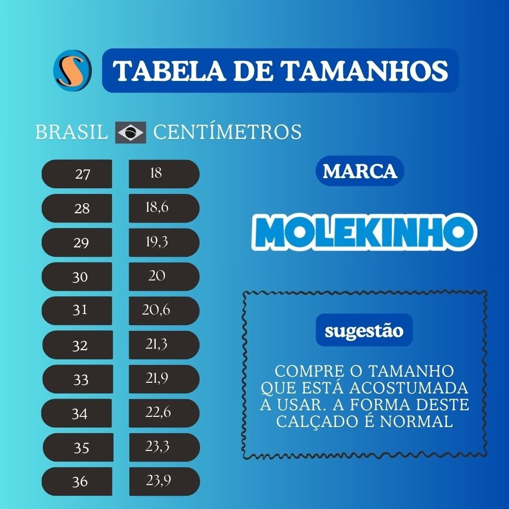 Tênis Infantil Calce Fácil Casual Molekinho Conforto Casual Preto 6
