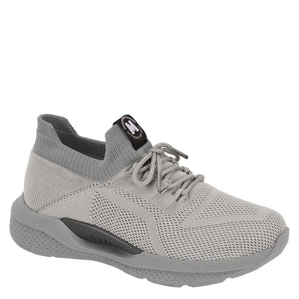 Tênis Infantil Esportivo Menino Molekinho Confortável Estilo Cinza 1