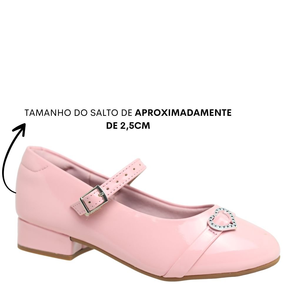 Sapato Boneca Infantil Confortável Menina Molekinha 2528.119 Rosa 3