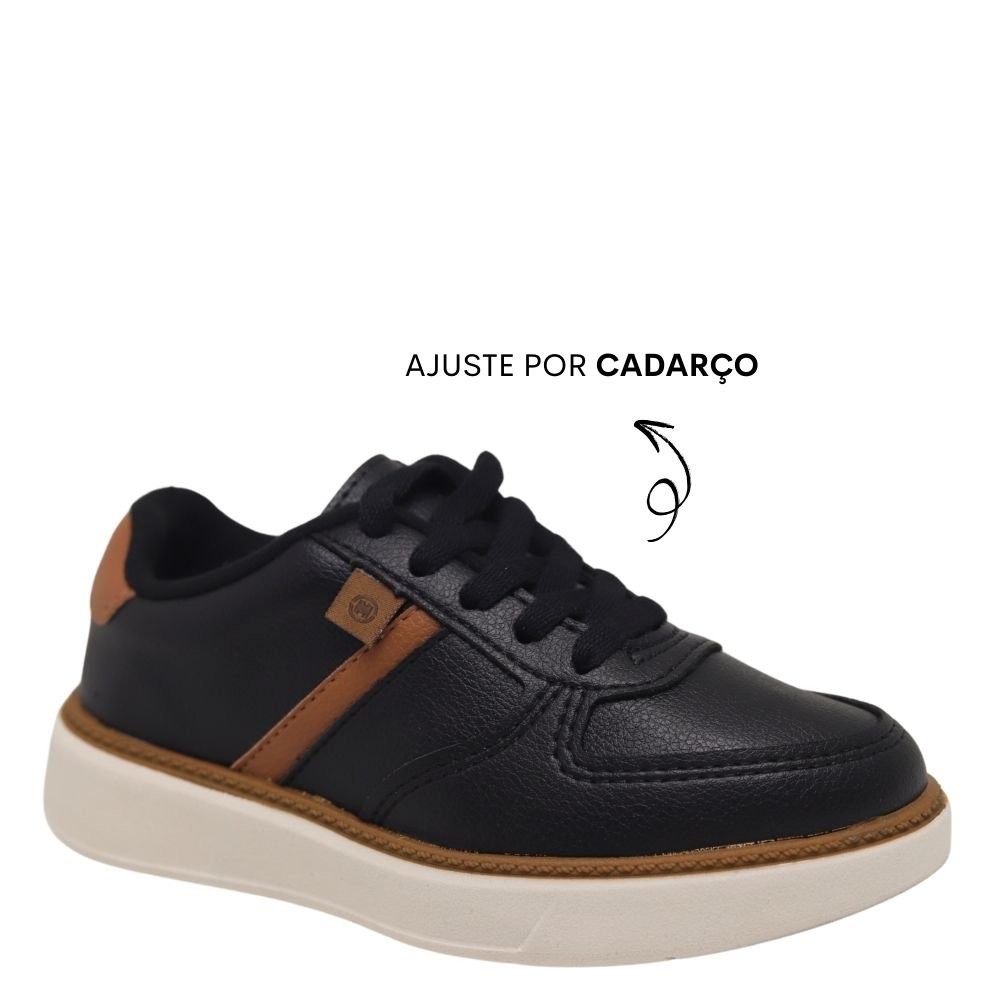 Tênis Casual Infantil Menino Conforto Molekinho 2861.216 Preto 4