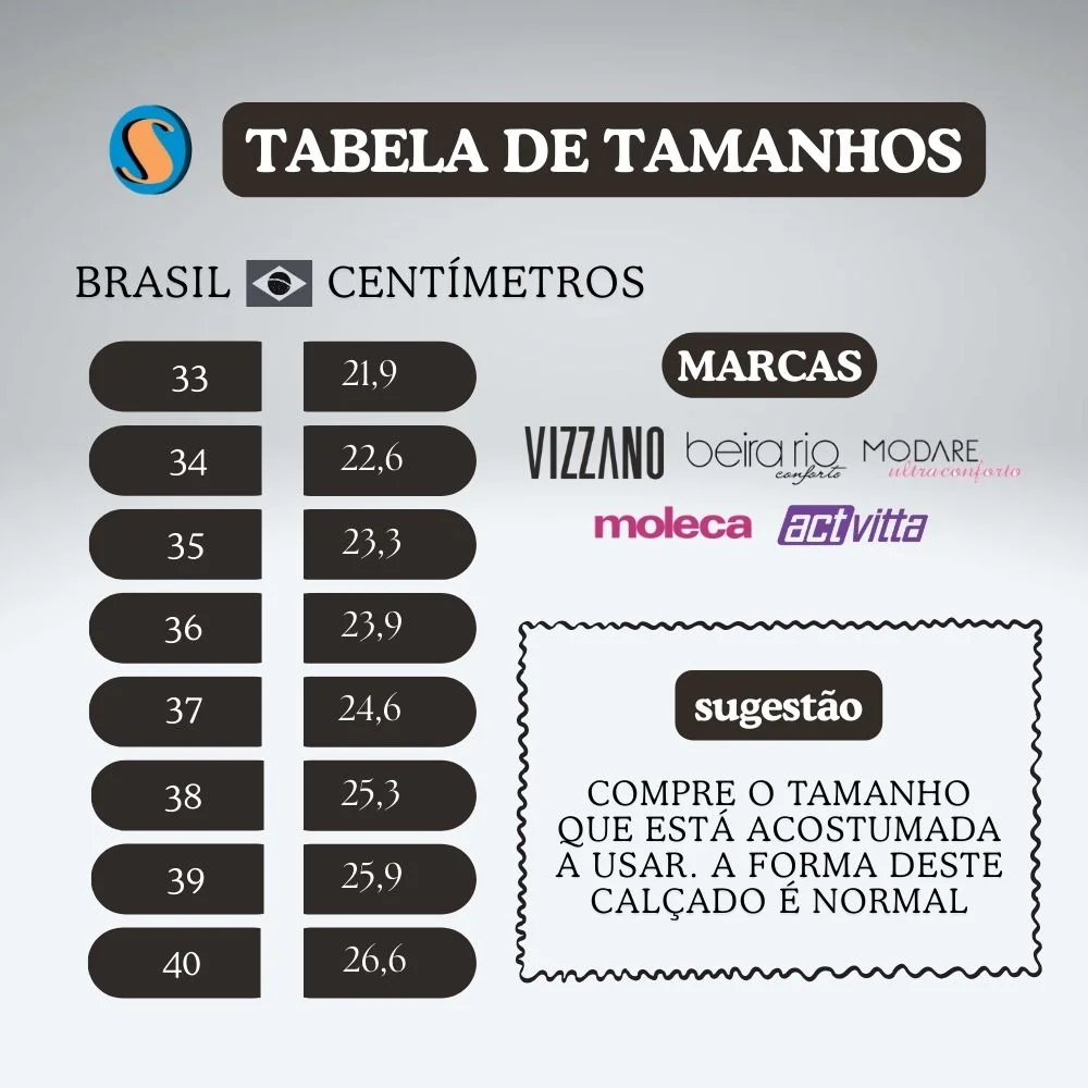 Sandália Rasteira Feminina Modare Estilo Conforto 7141.144 Marrom 6