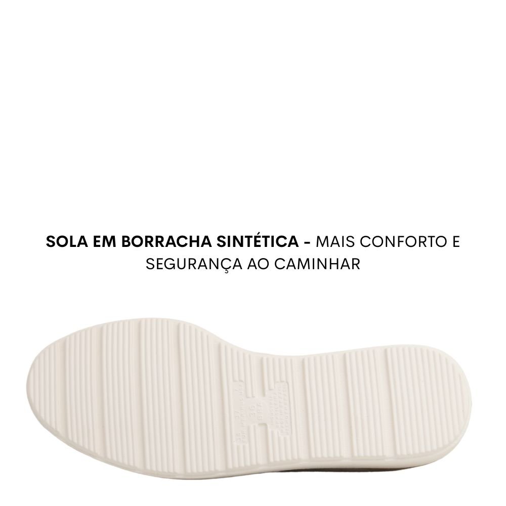 Sapato Feminino Mocassim Modare Conforto Floather 7400.101 Branco 5