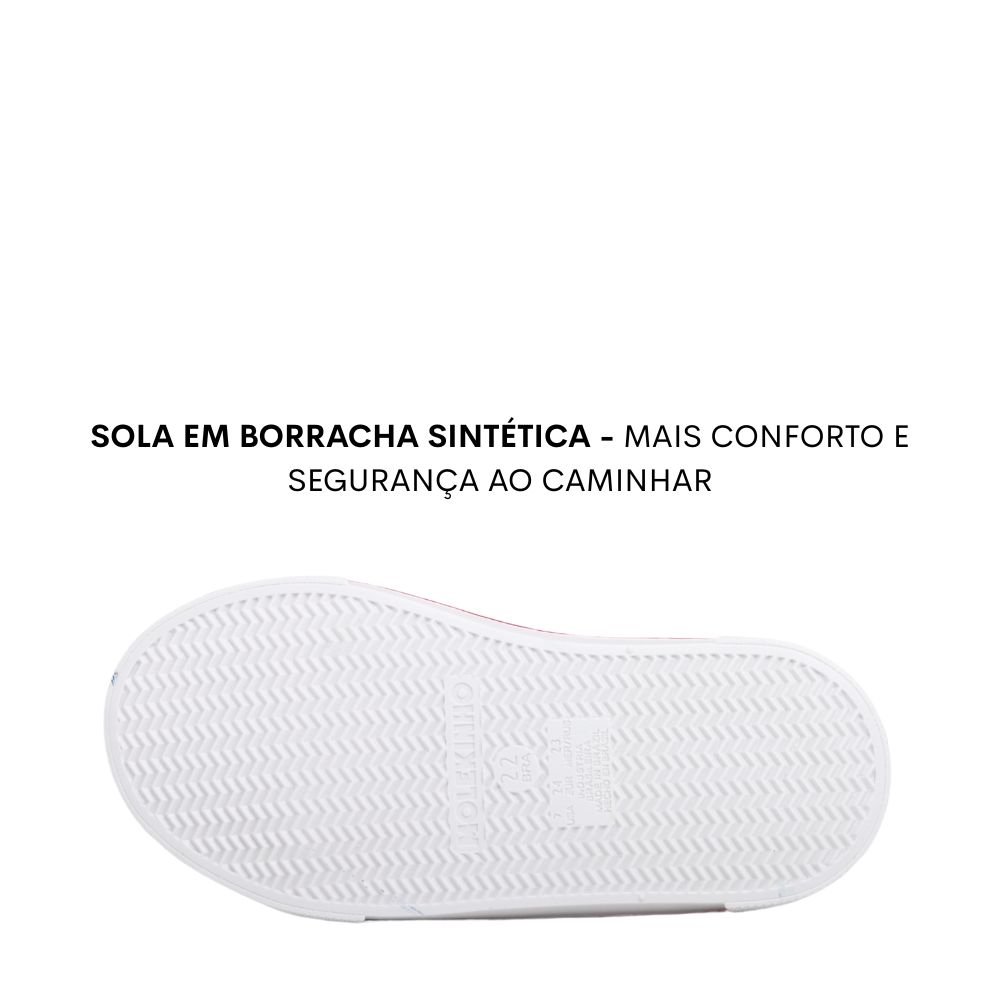Tênis Infantil Molekinho Casual Escolar Calce Fácil 2133.684 Bege 5
