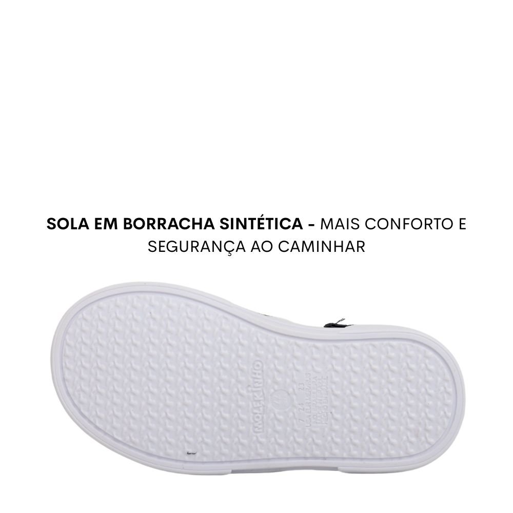 Tênis Calce Fácil Menino Infantil Conforto Molekinho 2136145 Preto 4