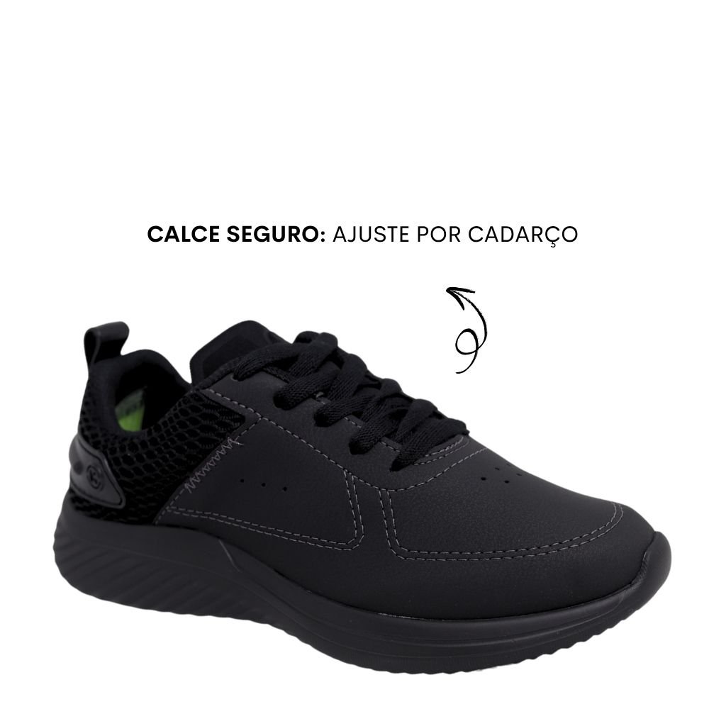 Tênis Infantil Menino Lycra Conforto Molekinho 2832.330 Preto 4