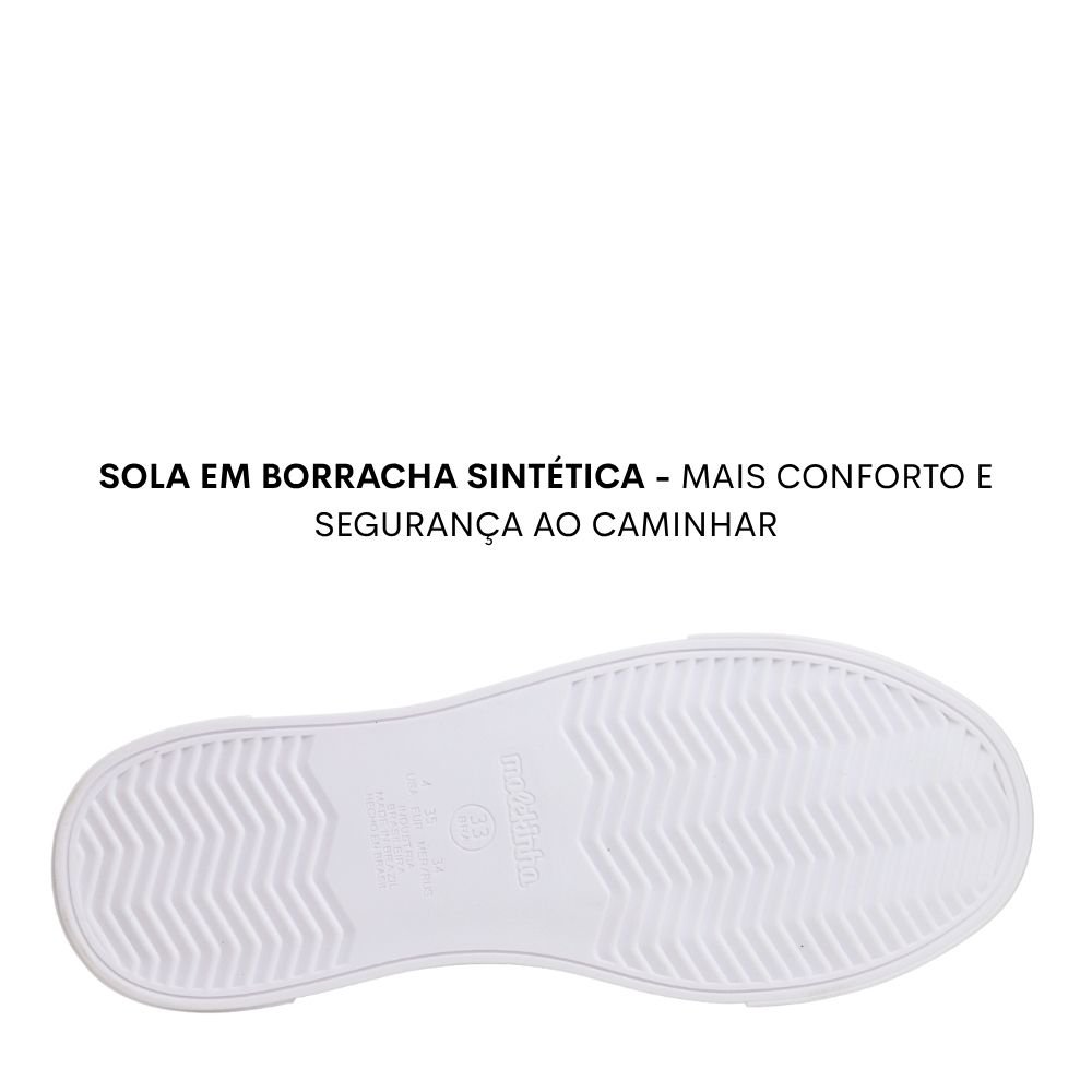 Tênis Molekinha Infantil Plataforma Conforto Estilo 2565113 Rosa 5