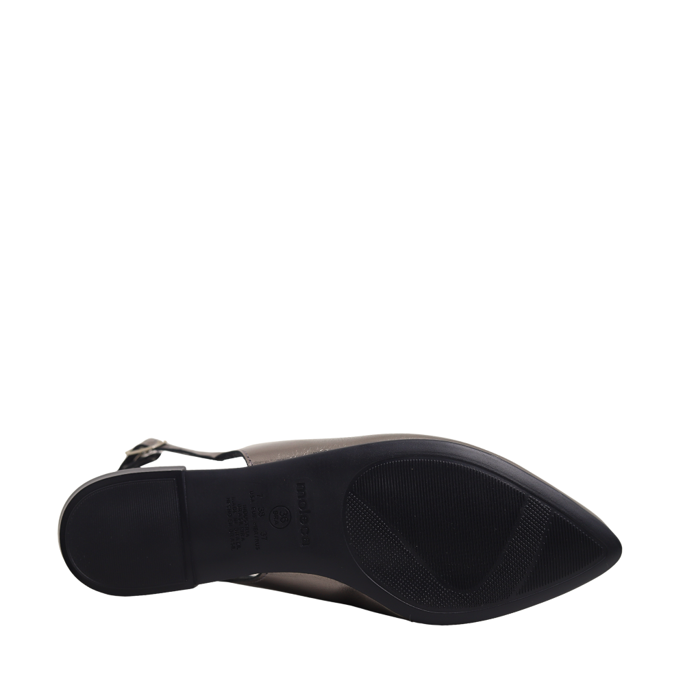 Sapatilha Slingback Moleca Feminina Confortável Leve 5444330 Cinza 5
