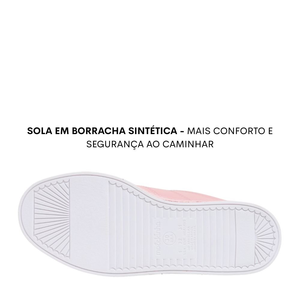 Tênis Infantil Menina Molekinha Conforto Estilo 2520.320