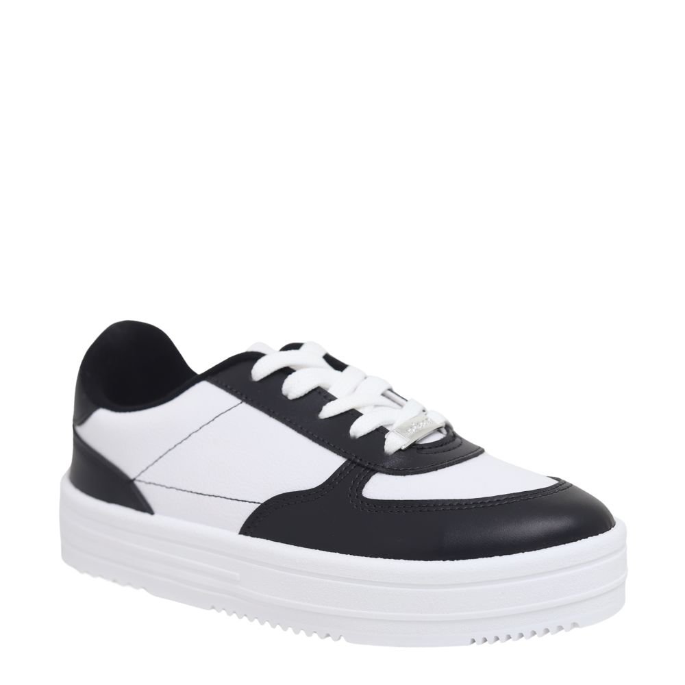 Tênis Feminino Moleca Flatform Sola Alta Conforto 5782.313 Branco 4