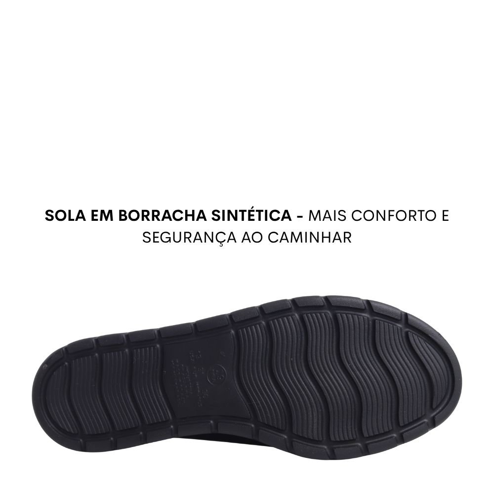 Sapato Mocassim Infantil  Molekinha Menina Conforto 2586.102 Preto 5